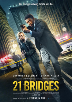 Filmplakat 21 Bridges
